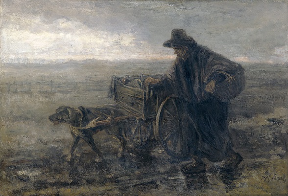 Jozef Israels - de hondekar Rijksmuseum