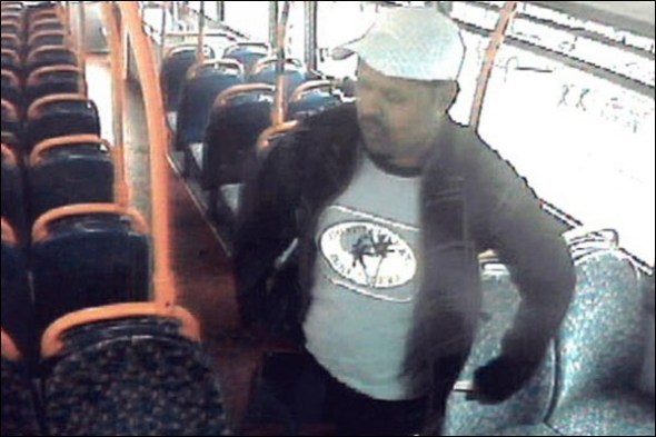 terrorist verlaat bus