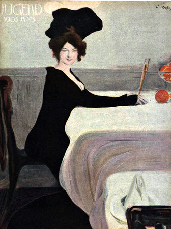 Geplaatst op 20 april 2008  blad jugendstil