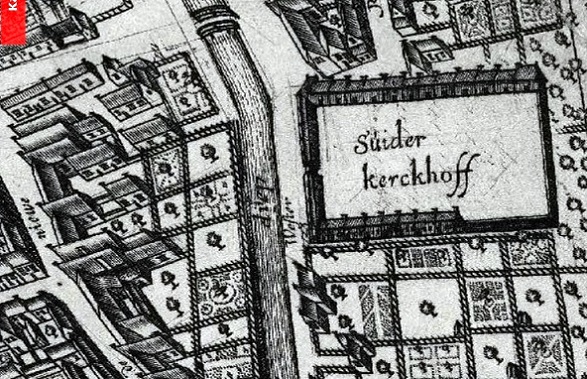 Zuiderkerkhof eo bij Haubois