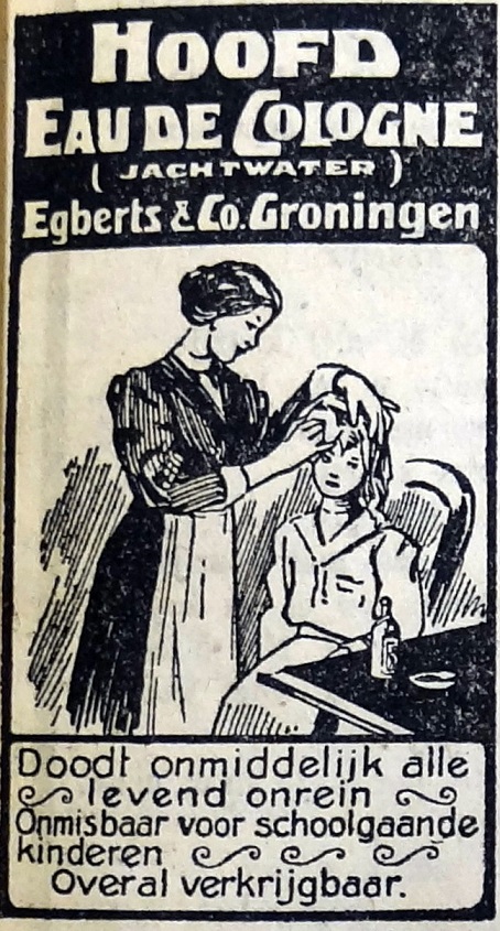 c - Jachtwater doodt levend onrein Leekster Courant april 1920 b