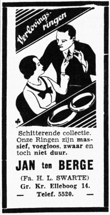 1935, 20 dec. verlovingsringen