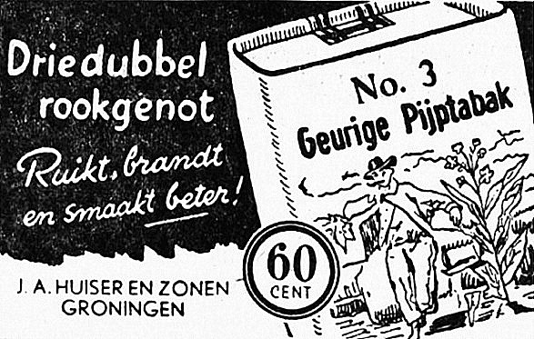 1950 a 1953 geurige pijptabak