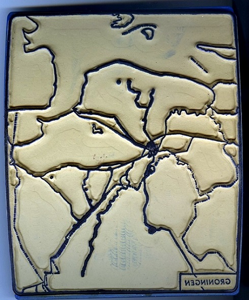 Het stempel Groningen a