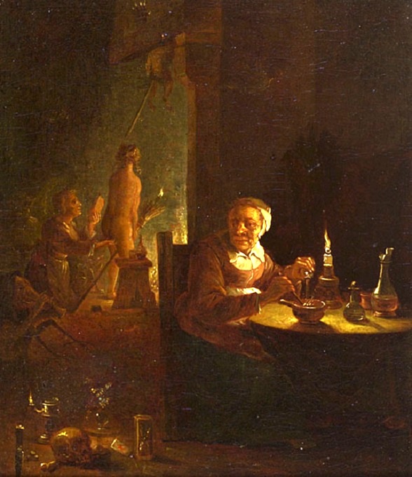 navolger Teniers heksensabbath Glerum 2004