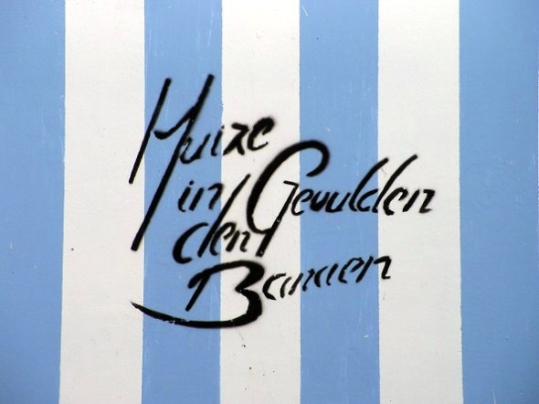 Huisnaam studentenhuis in de Hoekstraat, Groningen (2008).