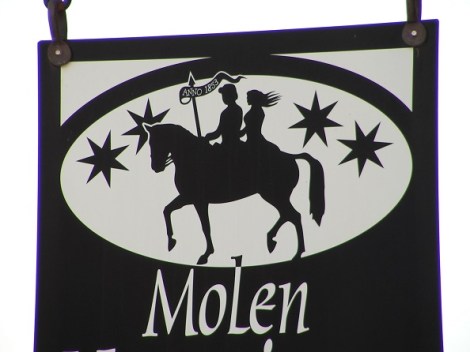 Uithangbord Onderdendam.