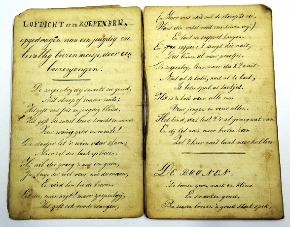 Lofdicht op de zoepenbrij