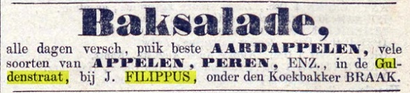 Groninger Courant 9 december 1855.