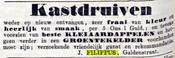 Groninger Courant 16 oktober 1857.