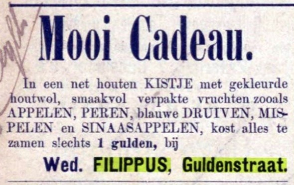 Nieuwsblad van het Noorden 4 december 1889.