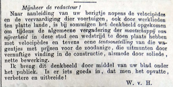 Groninger Courant 14 april 1869.