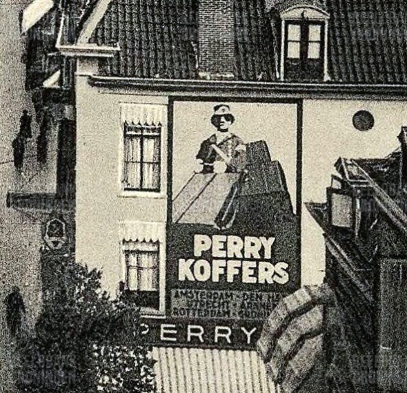 2 - Hoek Herestraat waar nu Hema zit, 1936 b