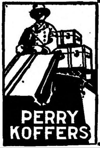 Perry koffers Het Vaderland 1931