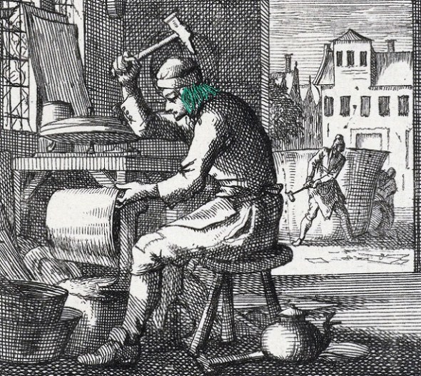 Casper Luyken - Koperslager (ca. 1680).