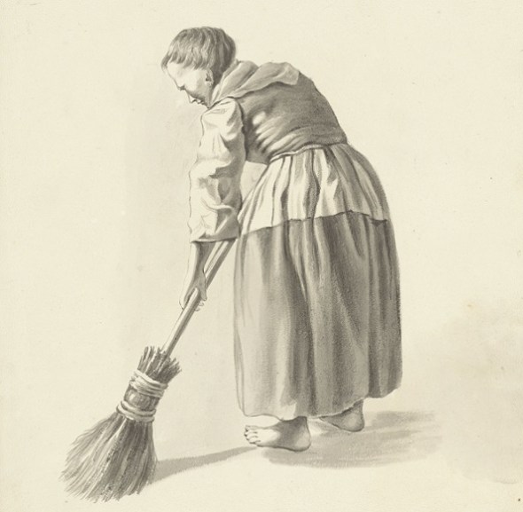 Pieter van Loon, Vegende vrouw. Collectie Rijksmuseum.